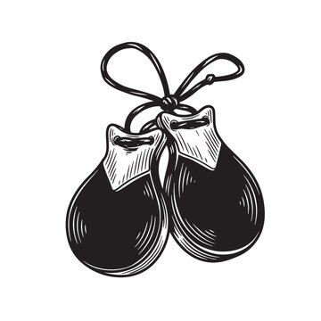 black castanets musical instrument drawing clip art preview