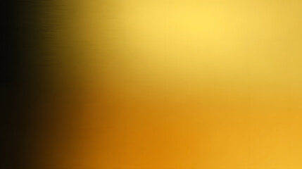 Obraz premium Smooth Subtle Gradient Background Dark to Golden Yellow