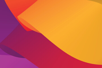 Dynamic Abstract Flowing Ribbon Composition