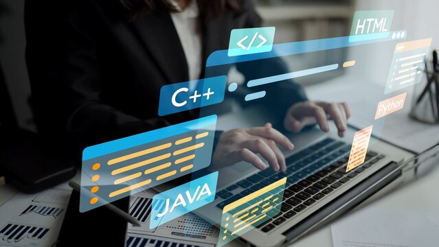 Software development with coding overlays, programming languages, developer tools, mobile app creation, and advanced programming for digital product development and software solutions. Muxer