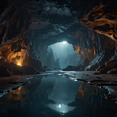 lake in the mountains