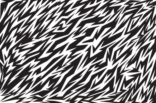 Abstract background with seamless sharp, zigzag and arrow pattern