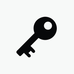 key icon design fully editable vector template