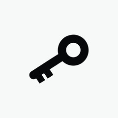 key icon design fully editable vector template