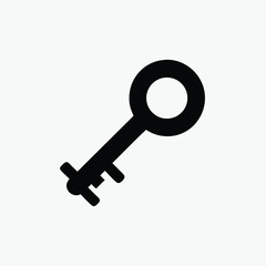 key icon design fully editable vector template
