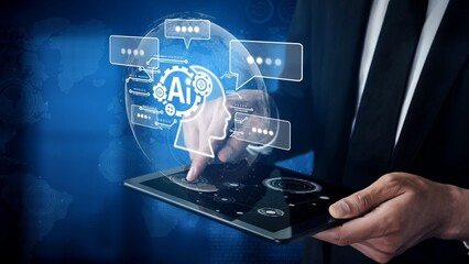 AI Assistant Brain Processor with LLM Technology, Big Data, Machine Learning, Generative AI for...