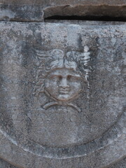 ancient stone carving