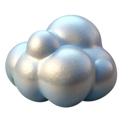 3d render of a molecule on a transparent background
