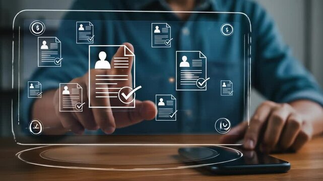 Resume Screening Tech: AI, Applicant Tracking, Job Search, and HR Automation. Future of Recruitment! - Powered by Adobe