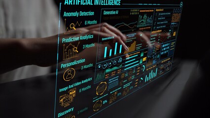 AI Assistant Brain Processor with LLM Technology, Big Data, Machine Learning, Generative AI for...