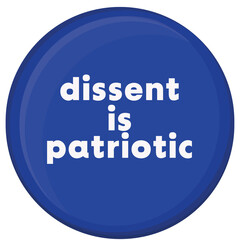 2025 USA America Political Protest Button
