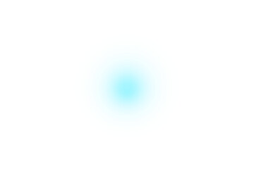 Abstract blue gradient circle design on a black background representing focus and energy.