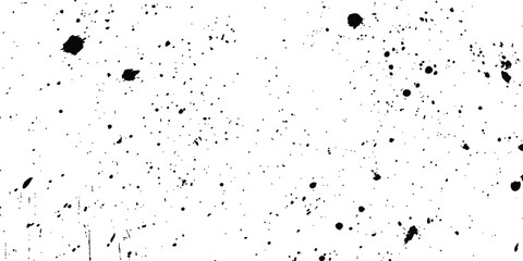 Black dot texture isolated on transparent background. Abstract grunge concrete wall dot texture background, black and white texture. Black dot Speckled gritty overlay texture. 