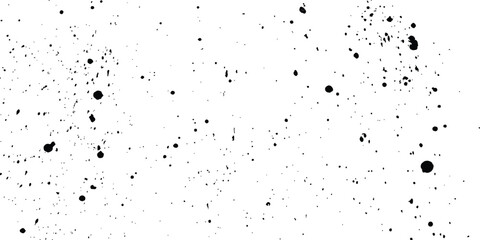 Black dot texture isolated on transparent background. Abstract grunge concrete wall dot texture background, black and white texture. Black dot Speckled gritty overlay texture. 