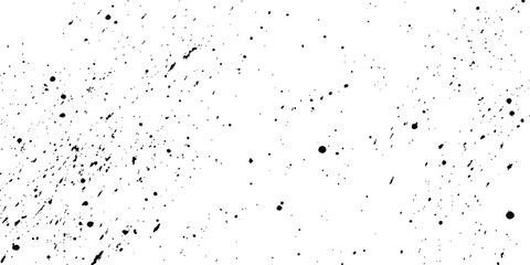 Black dot texture isolated on transparent background. Abstract grunge concrete wall dot texture background, black and white texture. Black dot Speckled gritty overlay texture. 
