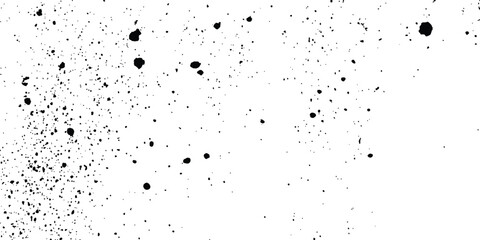 Vector white background with tiny black dots texture. Black and white grunge. Distress overlay texture. Abstract surface dust and rough dirty wall background concept
