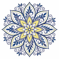 vector floral ornament