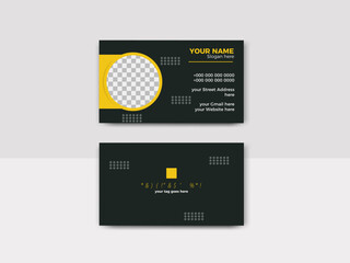 creative modern name card and business card