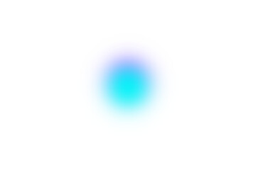 Abstract circle gradient with blue and purple tones on a solid black background