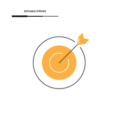 Target Icon Vector Design.