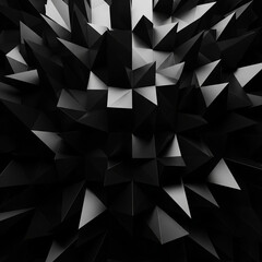 Obraz premium Abstract triangle pattern background with geometric shapes and light texture design