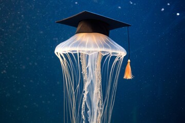 Graduate Jellyfish A whimsical underwater graduation