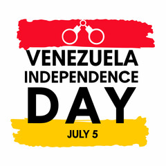 Venezuela independence day july 5th handcuffs graphic
