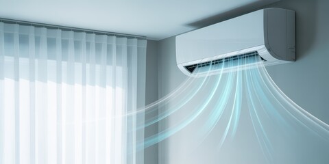 Air Conditioner Blowing Cold Air in Room