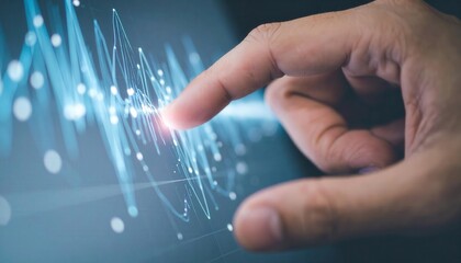 Hand Touching Digital Sound Wave Interface with Signal Processing Elements