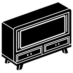 Media console vector