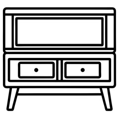 Media console vector