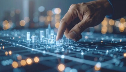 Urban Development Visualization with Lattice Grid and Engineer Interaction