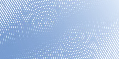 Modern blue halftone background. Dot pop art sport style vector.