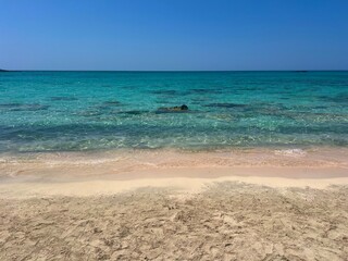 Elafonisi Beach on the island of Crete