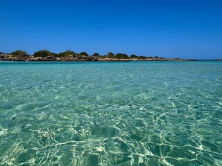 Elafonisi Beach on the island of Crete