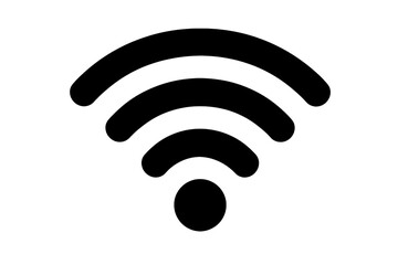 "Wi-Fi Signal Icon Representing Wireless Connectivity, Internet Access, and Digital Communication"

