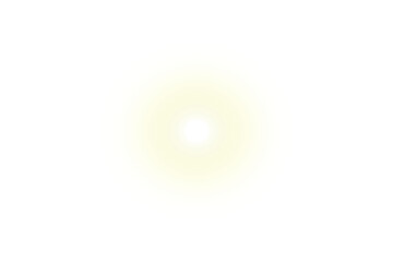 Abstract illustration of a bright sphere with a dark center isolated on a black background