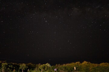 starry night time lapse at the Taiwan