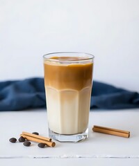 hot chocolate with cinnamon sticks