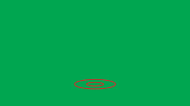 Red and black location pin icon set animation with different mark effects on green screen background. 4K animated for business video, motion graphics, map visuals, navigation, and presentations.