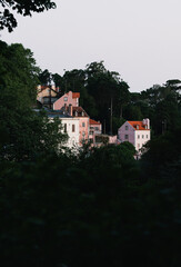 Obraz premium old mountain houses