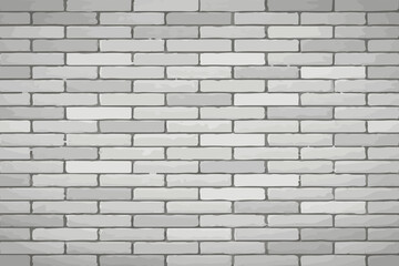 Texture of a grey brick wall vector illustration