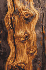 Wooden texture or background vector illustration.	
