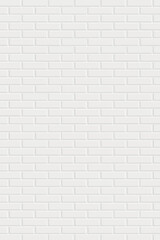 Texture of a white brick wall vector illustration