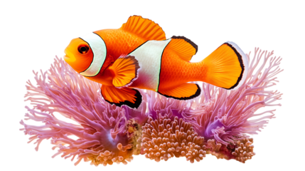clown fish in aquarium