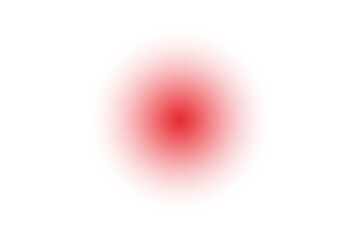 Abstract red glowing circle on a black background modern gradient design element