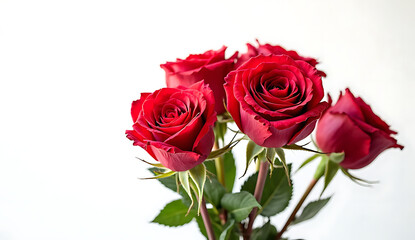 bouquet of red roses