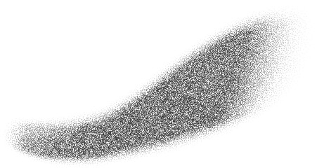 Spray paint abstract splash