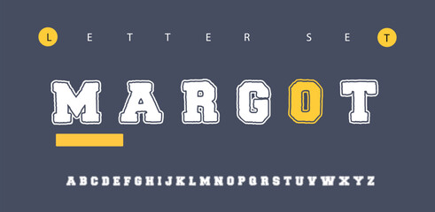 Mascot Modern minimal logo alphabet font. Abstract scifi science futuristic typography sport, technology, fashion, digital, future creative logos fonts. vector illustration