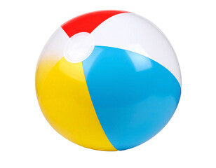 beach ball isolated on white